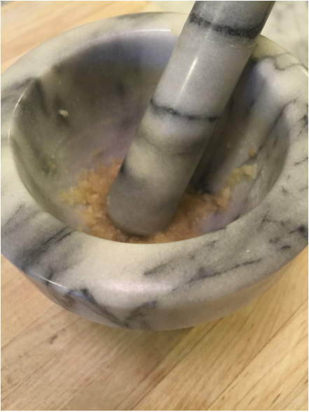 mortar and pestle