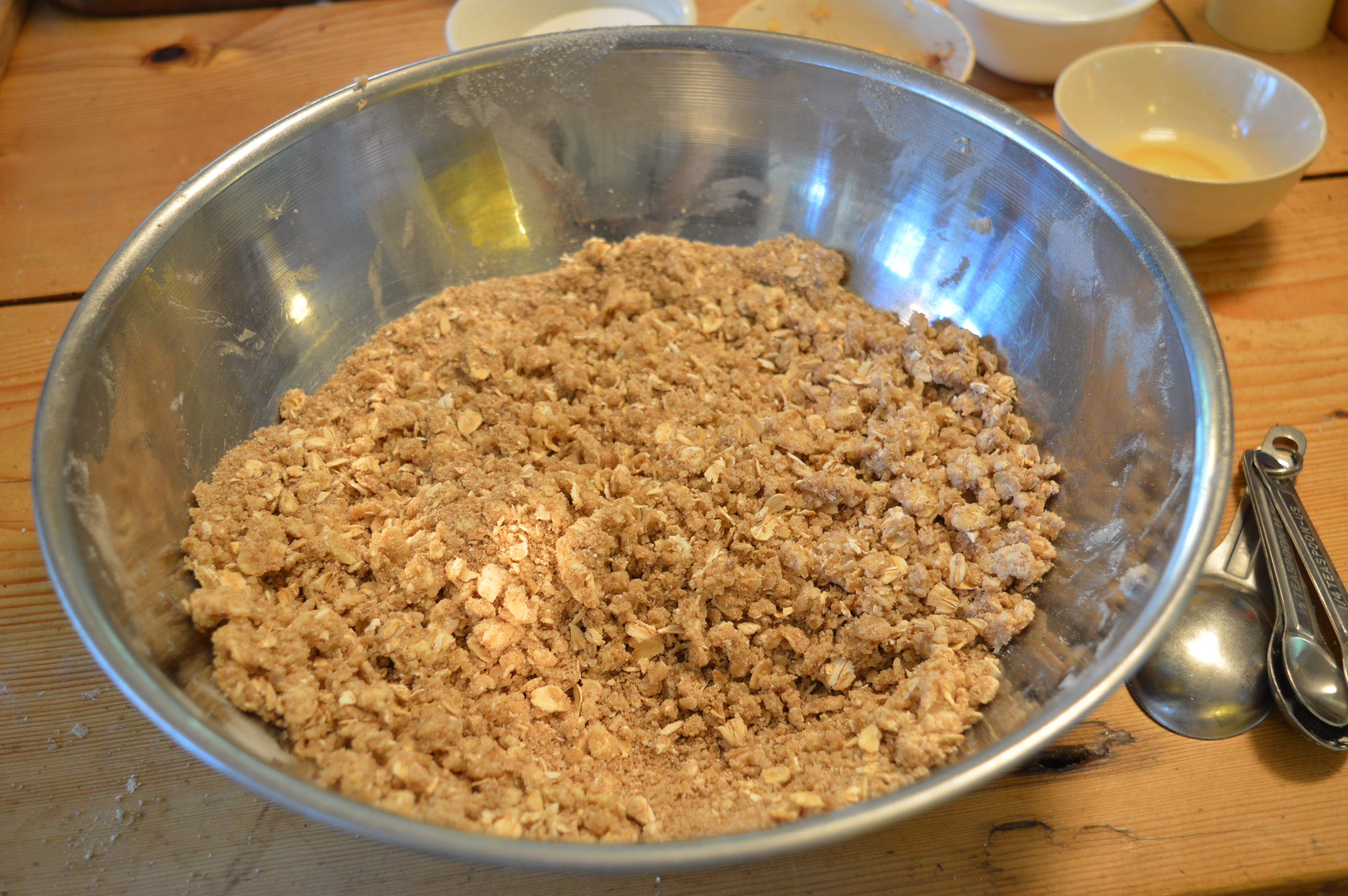 Oat topping