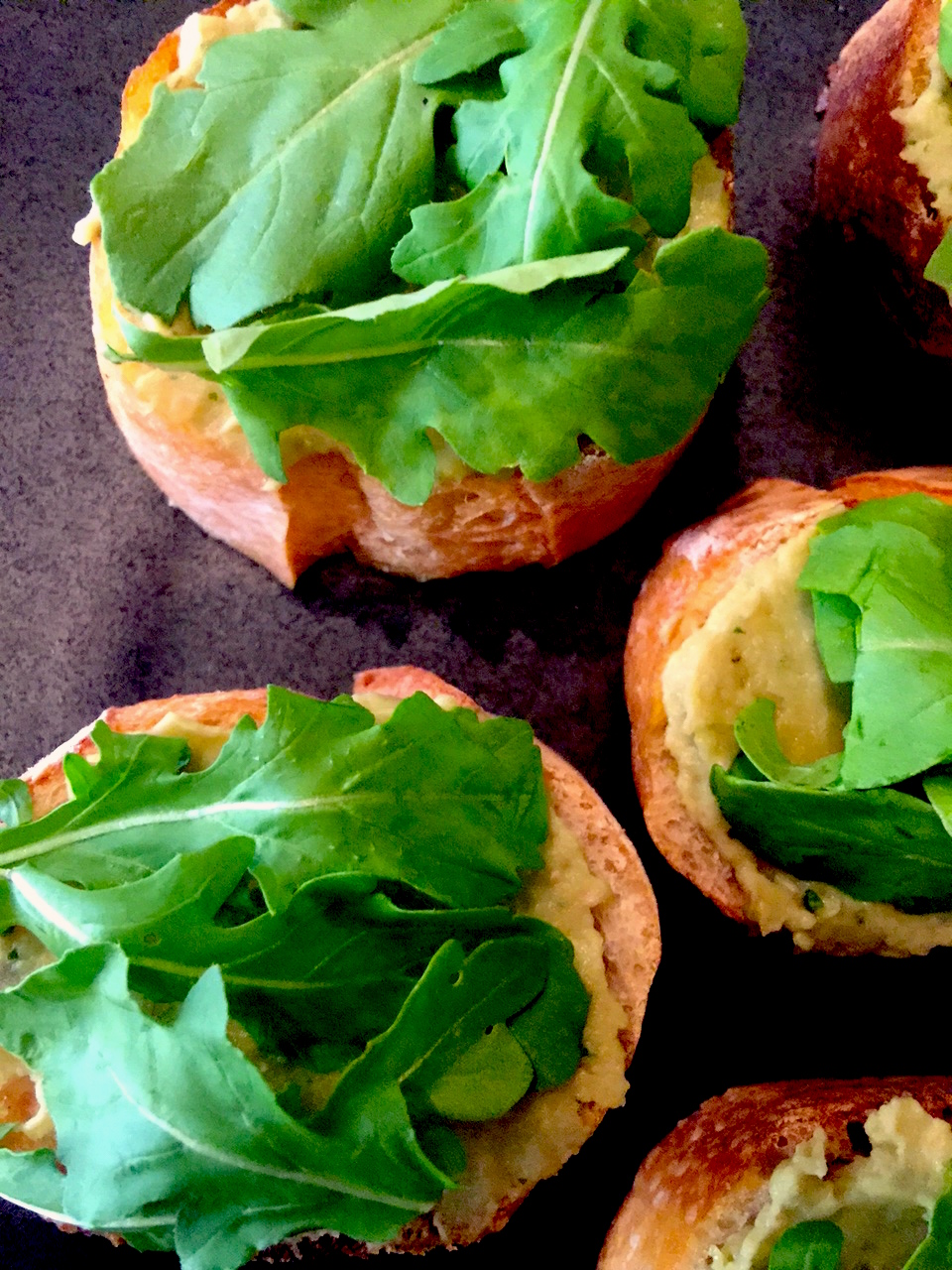 Plated avocado chickpea bruschetta touched up (1)