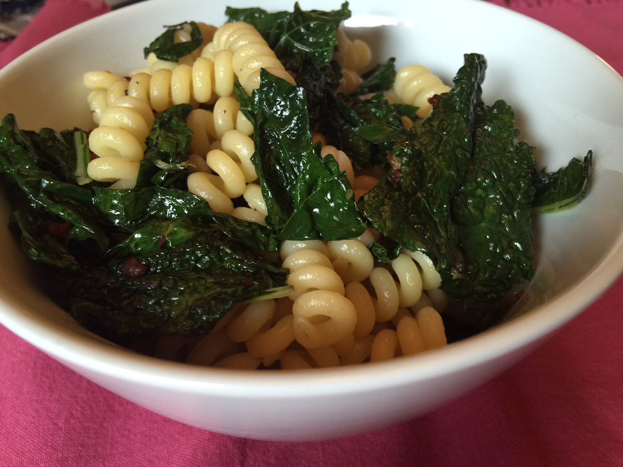 Kale pasta