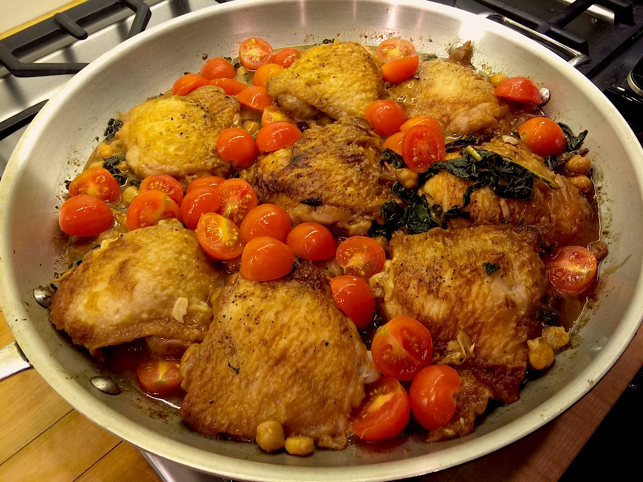 Skillet chicken main