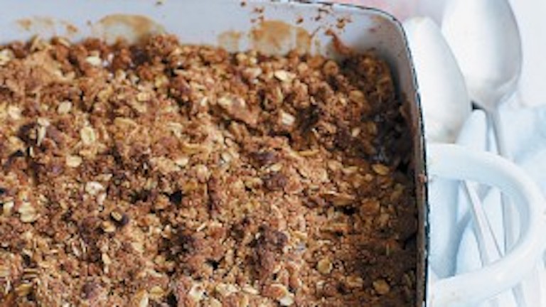 Crispy Crunchy Apple Crumble